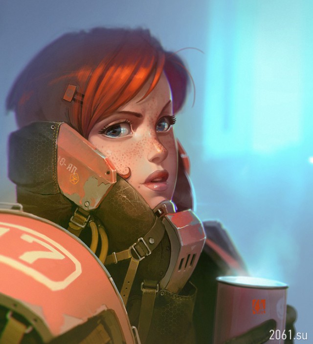 Рисунки : фантастика, Sci-Fi, киберпанк, постапокалипсис