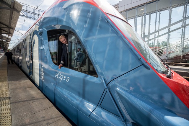 В Москве запустили новый поезд «Иволга»