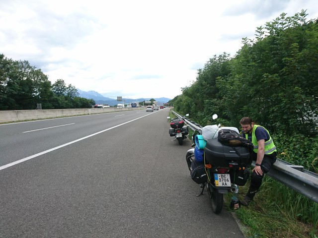 Первый заграндальняк на Vulcan 400 и YBR 125. Часть 1: Львов - Краков - Брно - Вена - Зальцбург