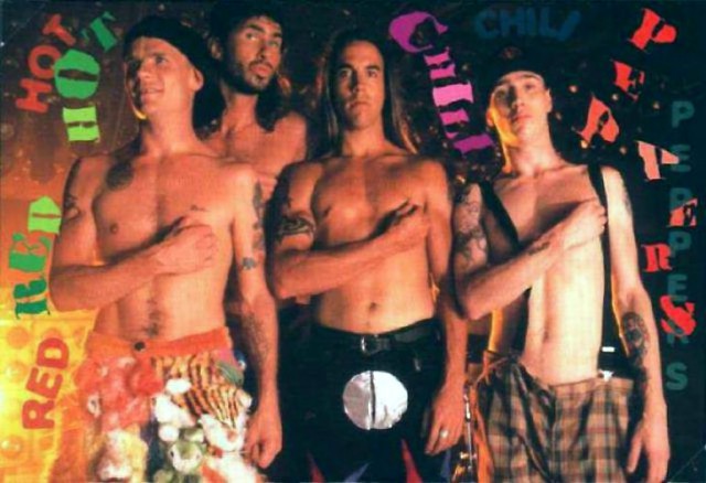 Музыкальные перцы: Red Hot Chili Peppers.