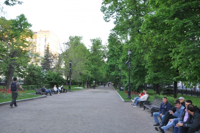 Прогулка по центру Москвы