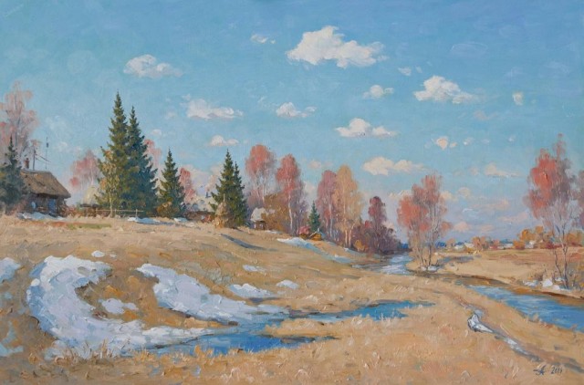 Весной в русской глубинке