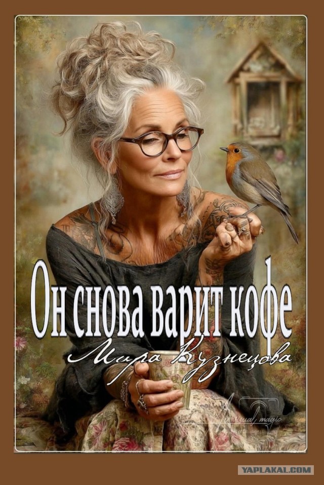 Он снова варит кофе