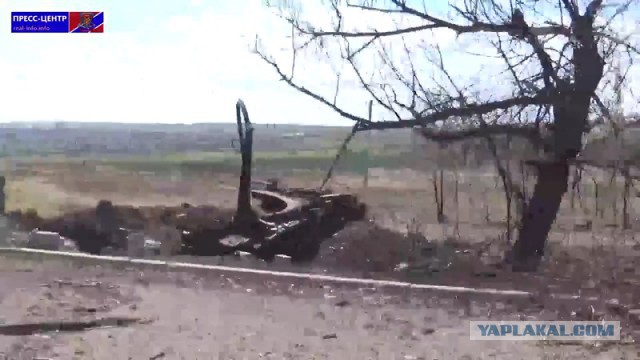 Т-64БМ "Булат" брошен ВСУ в н.п Новосветловка