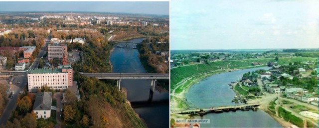 Путешествие по Волге.Старые фото