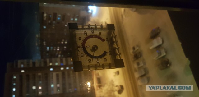 Новогодняя погода. У кого как, у нас вот
