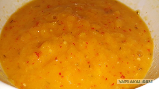 Хабанеро женится на манго. Соус