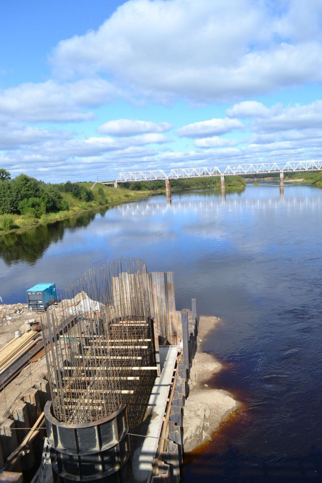 Обрушился мост в Архангельской области