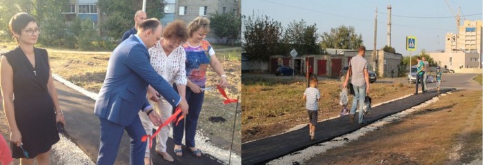 В Тверской области торжественно открыли мусорную площадку