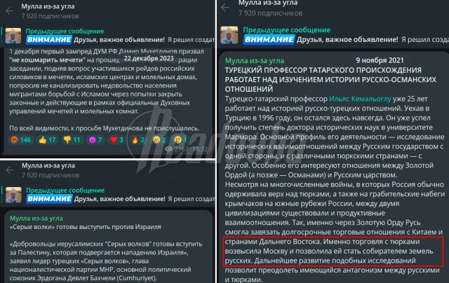 ДУМ РФ и Турция снова признаются в любви друг другу