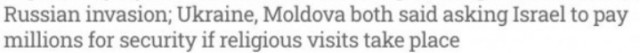 Украина запретила паломничество хасидов