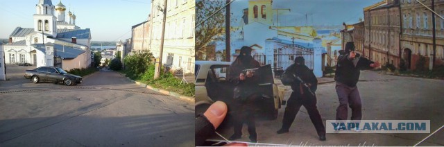 По следам съемок фильма "Жмурки"