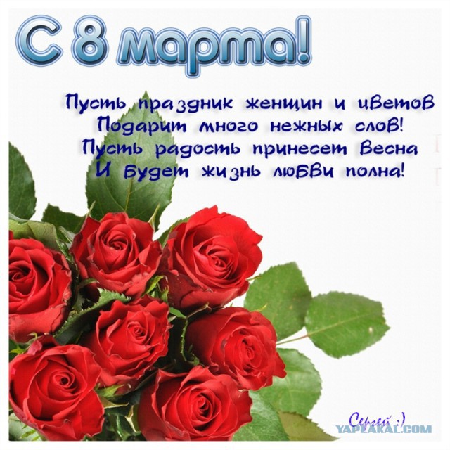 С международным вас женским днём.....