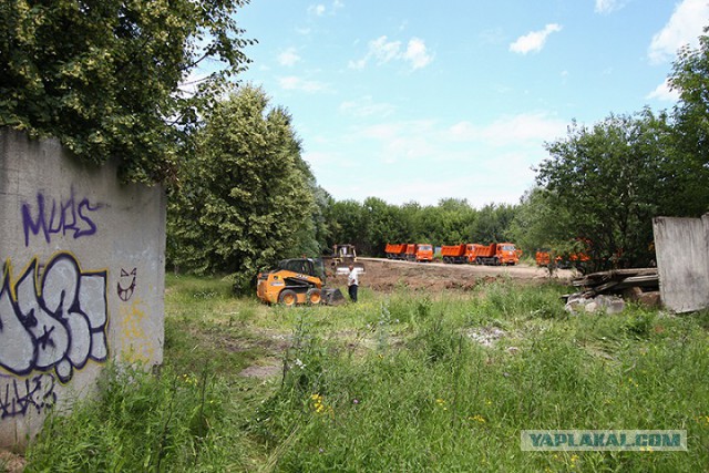 Ночные Волки отжимают Москворецкий заповедник