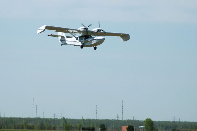 Новый российский самолет СК-12 "Орион"