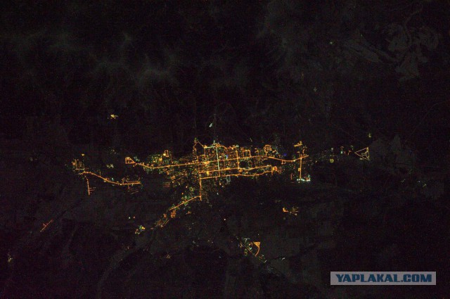 Ночные города мира из космоса