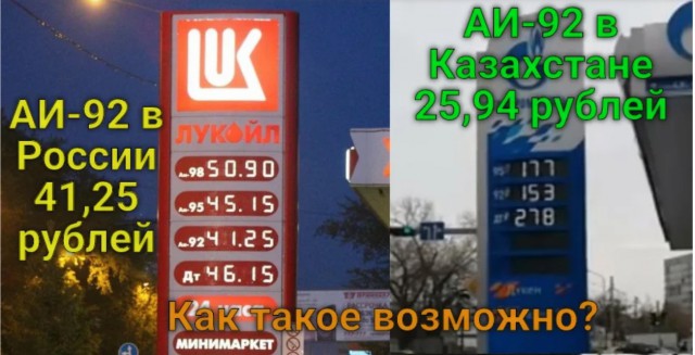 Все что нужно знать об экономической  "необходимости" повышения цен на топливо в России