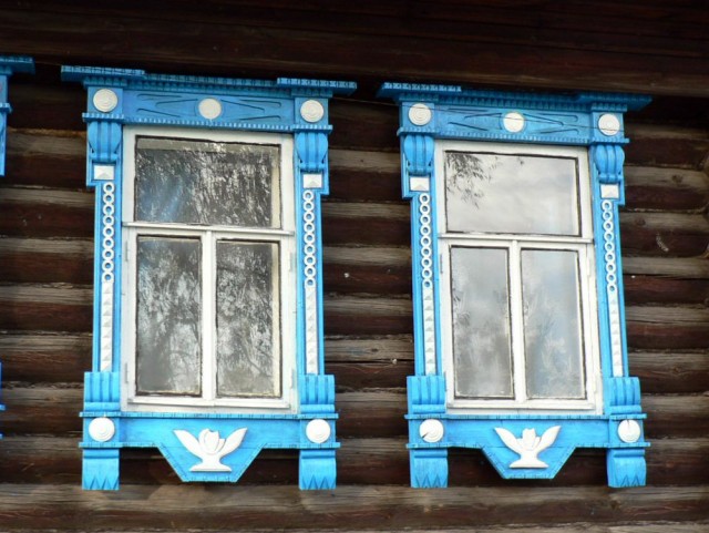 г.Семёнов. Наличники на окна (82 фото)