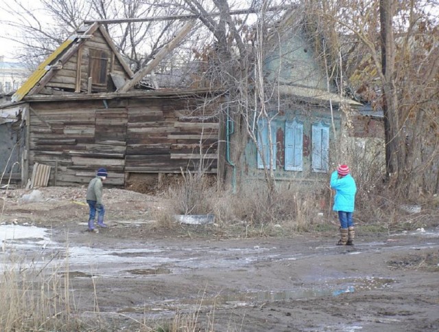 Астрахань. Трущобы