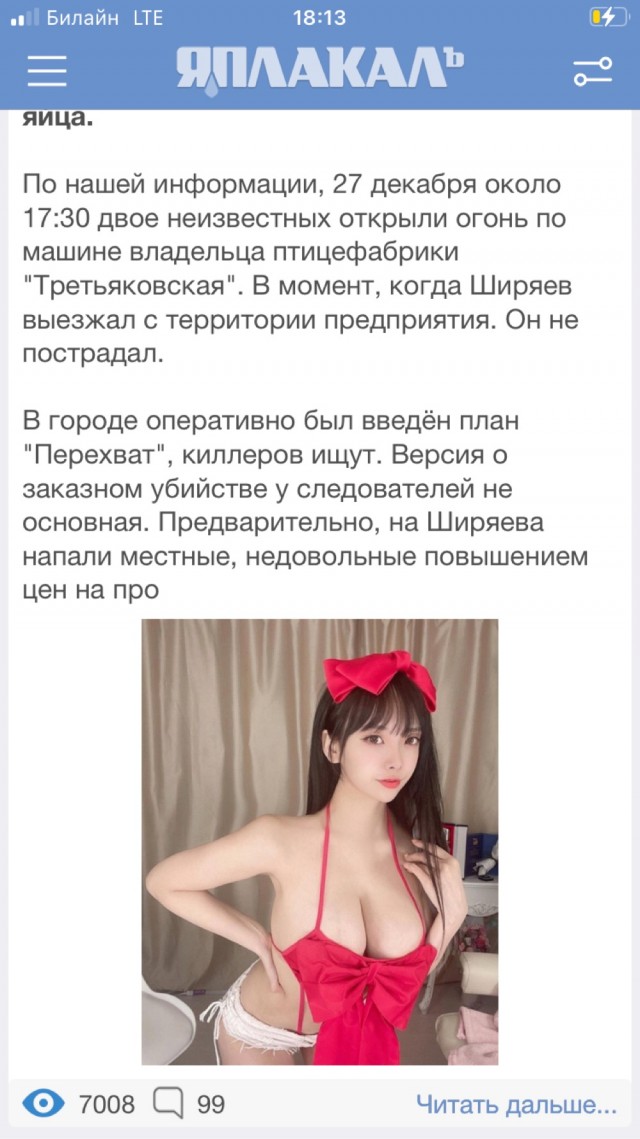 Владельца одной из крупнейших в России птицефабрик Геннадия Ширяева попытались убить под Борисоглебском Воронежской области