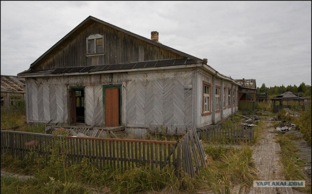 Заброшенная колония в Архангельской обл.