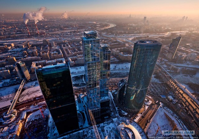Москва с высоты птичьего полета
