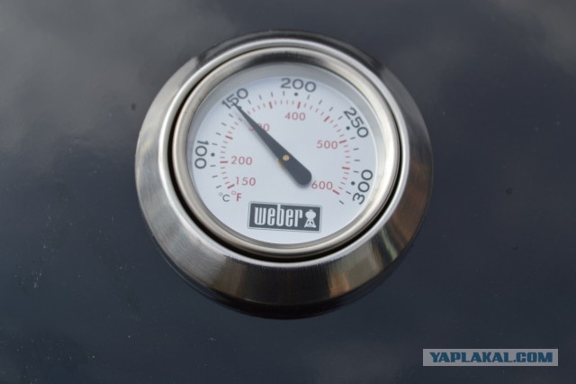 Копченые свиные ребрышки барбекю.