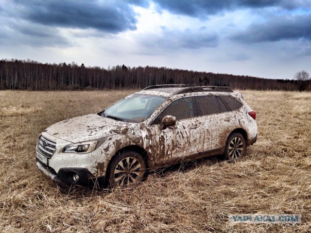 Subaru Outback 2015 против Российского бездорожья!