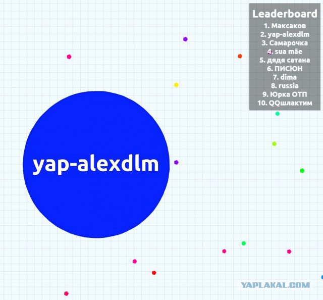 Симулятор жизни: agar.io
