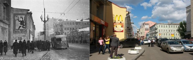 Фотографии из разряда «тогда и сейчас»