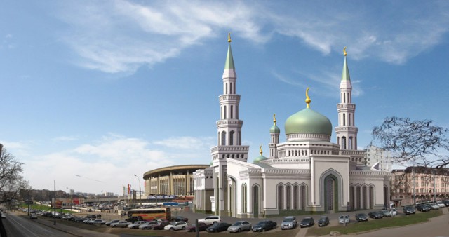 Муфтий хочет построить в Москве исламский комплекс с мечетью