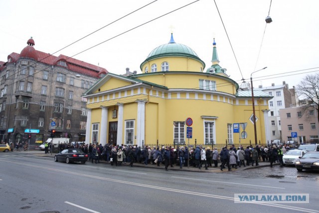 Похороны Михаила Задорнова в Юрмале