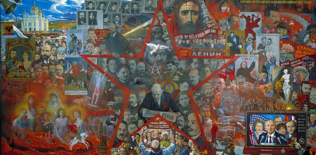 Илья Глазунов - современная живопись (8 работ)