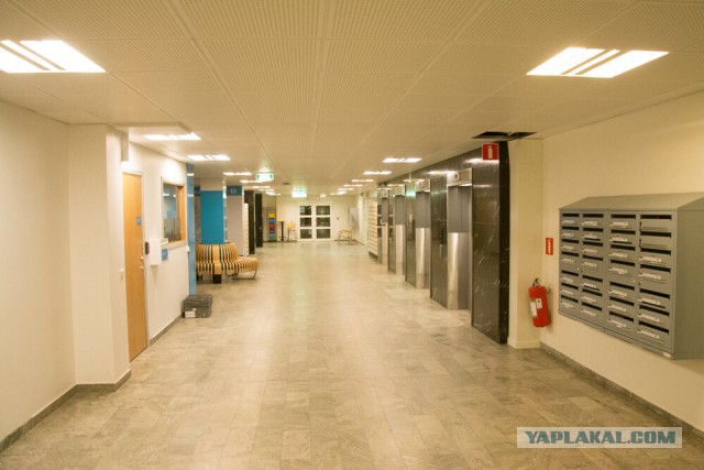 Студенческое общежитие в Швеции