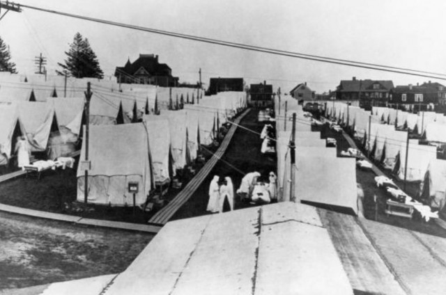 Исторические фото о мировых пандемиях
