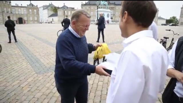 Кортеж гейропейских президентов