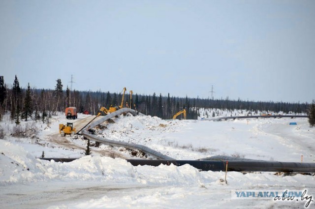 Дорога, которой нет: зимник Вуктыл - Воркута
