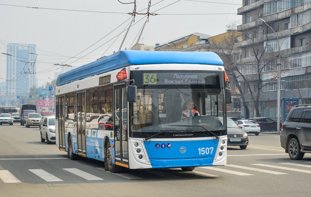 На выставке «Иннопром» показали троллейбус «Синара-6254»
