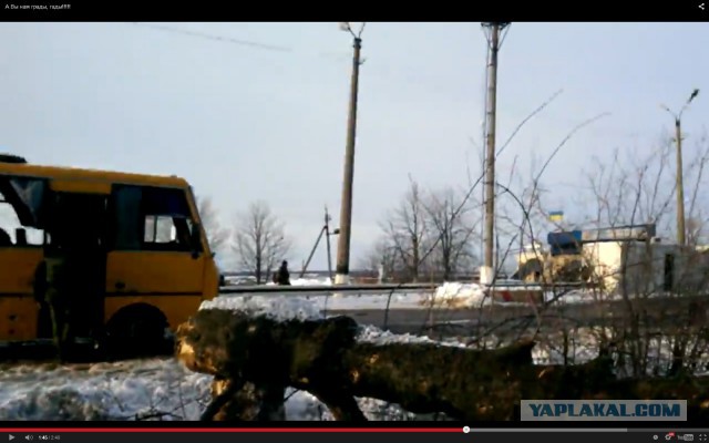 Видео растреляного автобуса под Волновахой