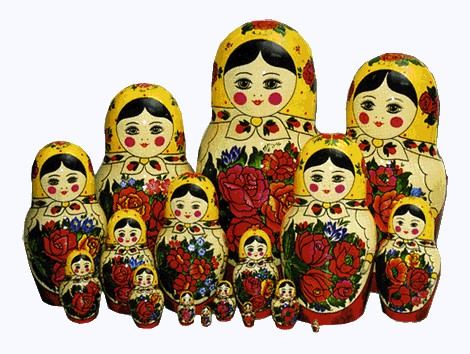 Как делают матрешки