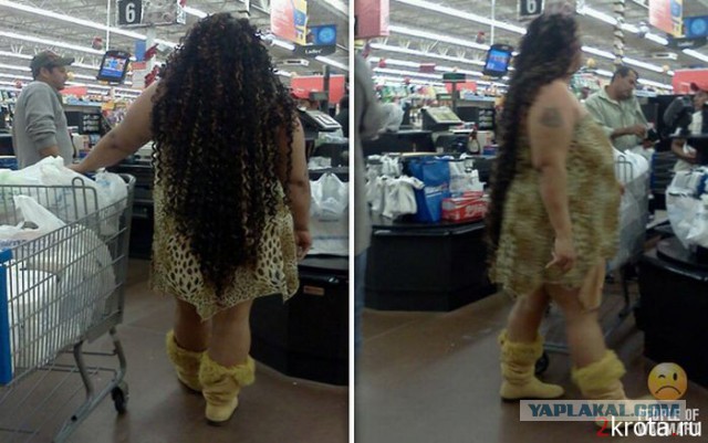 Сумасшедшие покупатели в Walmart