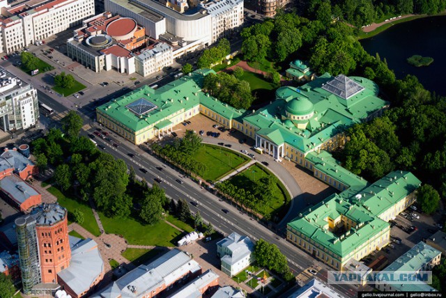 Санкт-Петербург с вертолета