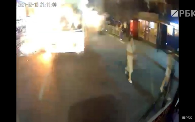 В Воронеже взорвалась маршрутка