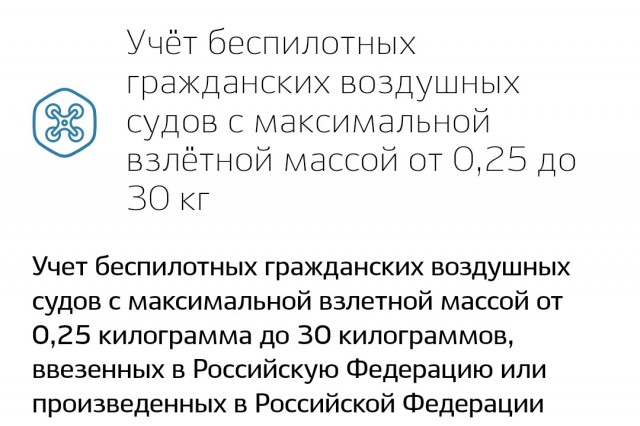 В России ужесточили требования к регистрации беспилотников
