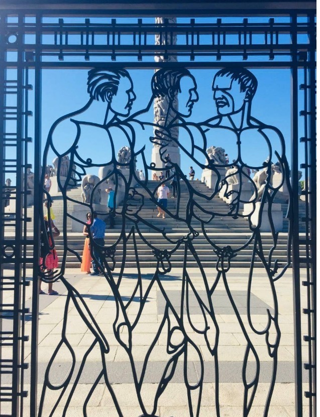 Фотопутешествия.Парк скульптур Вигеланда