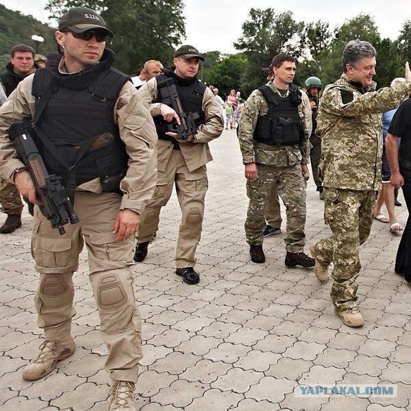 Охрана Порошенка