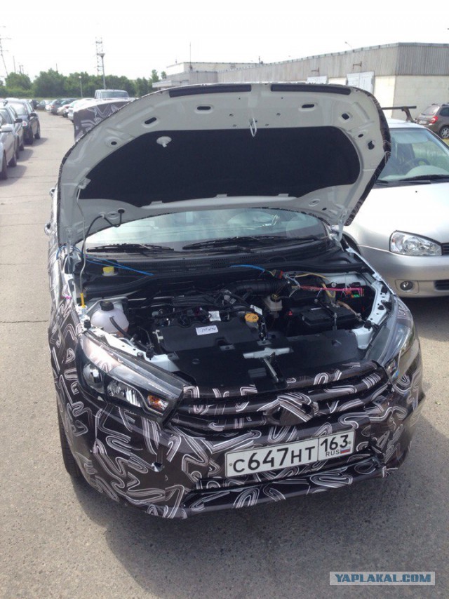 Салон серийной Lada Vesta рассекретили