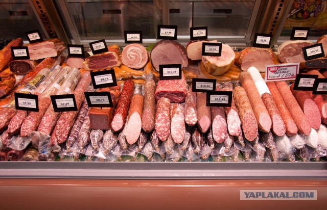 Русский продуктовый магазин в Лос-Анджелесе