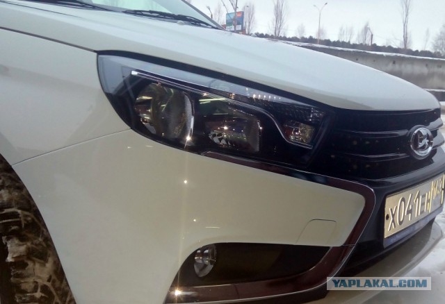 Lada Vesta - Первые впечатления (начал обкатку)