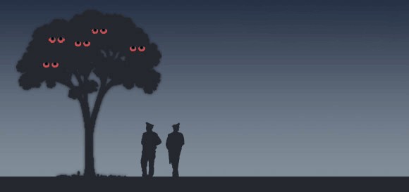 Менты, дерево и наркоманы